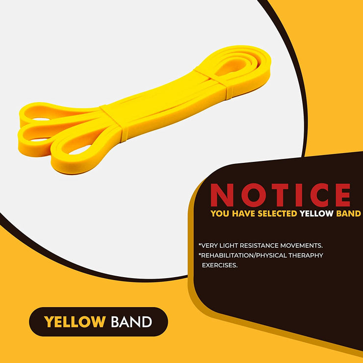 01. Yellow Resistance Band (Refurbished, 2-15 lbs)