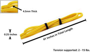 01. Yellow Resistance Band (Refurbished, 2-15 lbs)